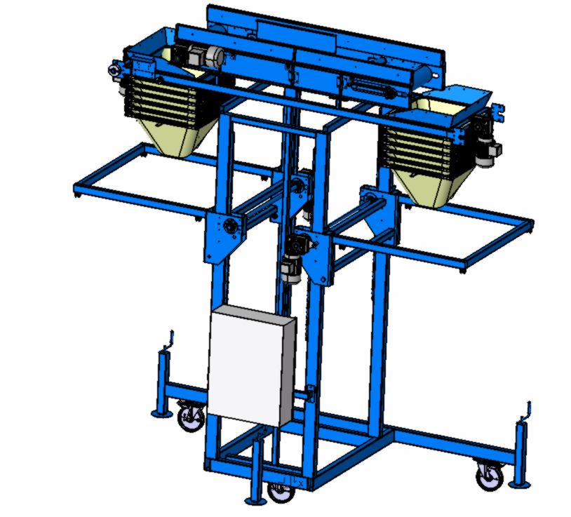 Big-bag zsákoló gép – dupla kivitel 1