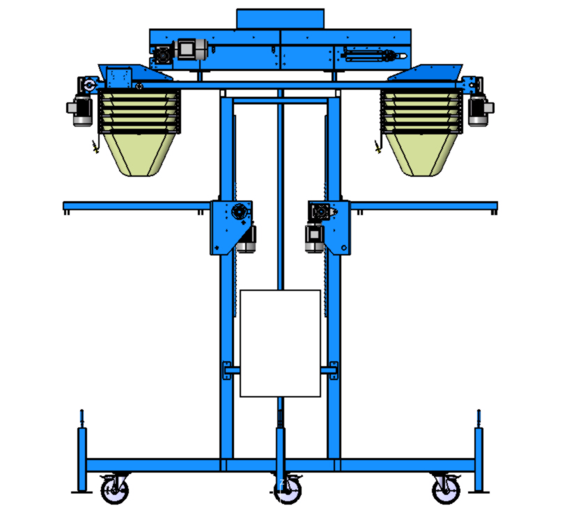 Big-bag zsákoló gép – dupla kivitel 2