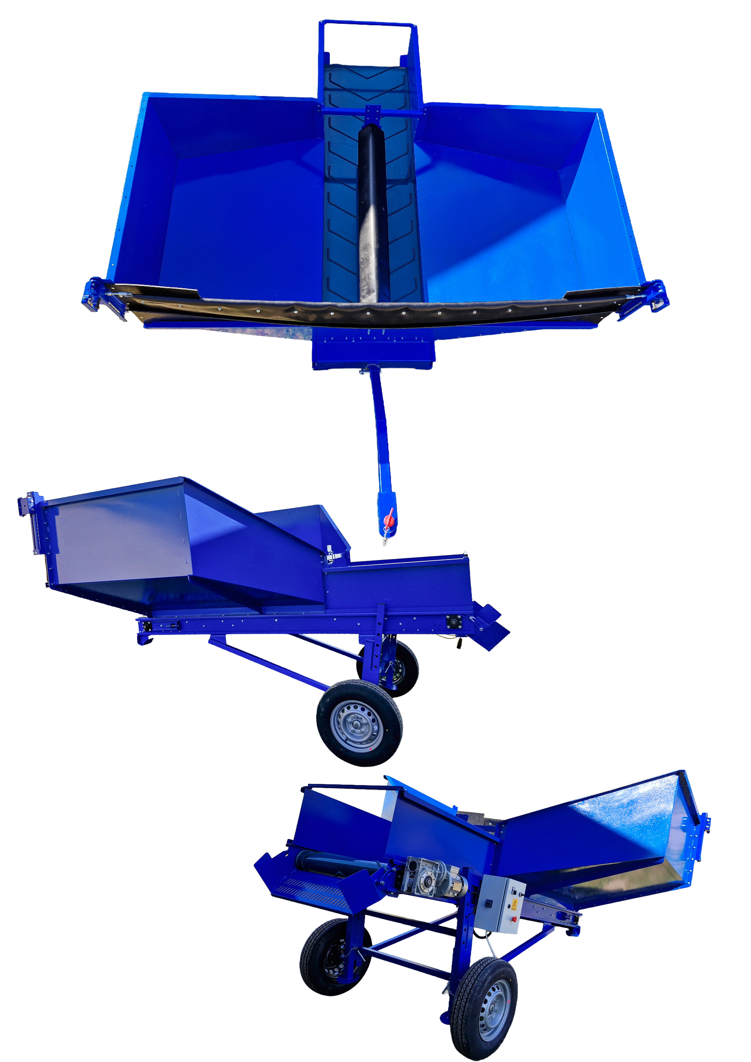 Midi receiving hopper – all view