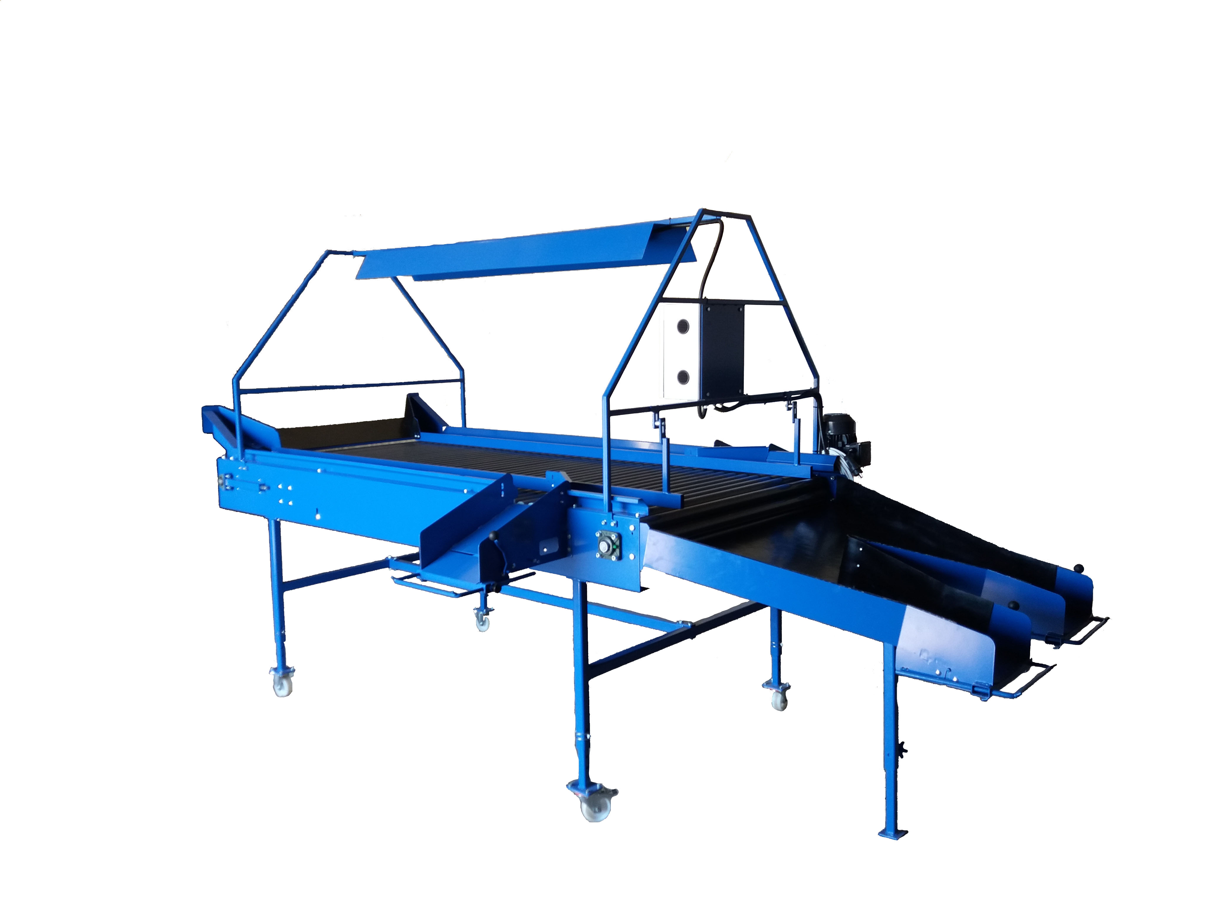 Szortírozó és ellenőrző asztal