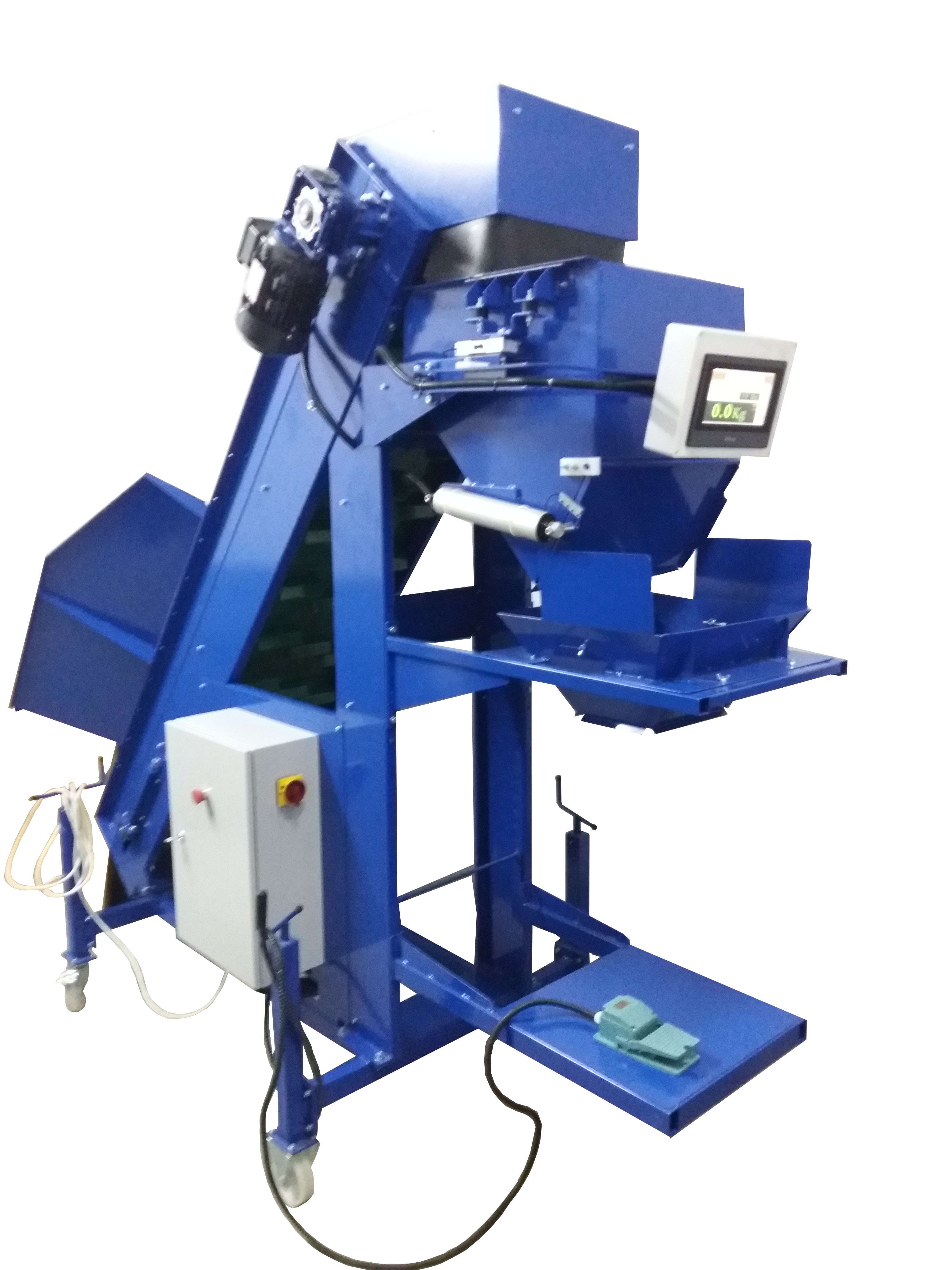 Zsákoló mérleg rendszer